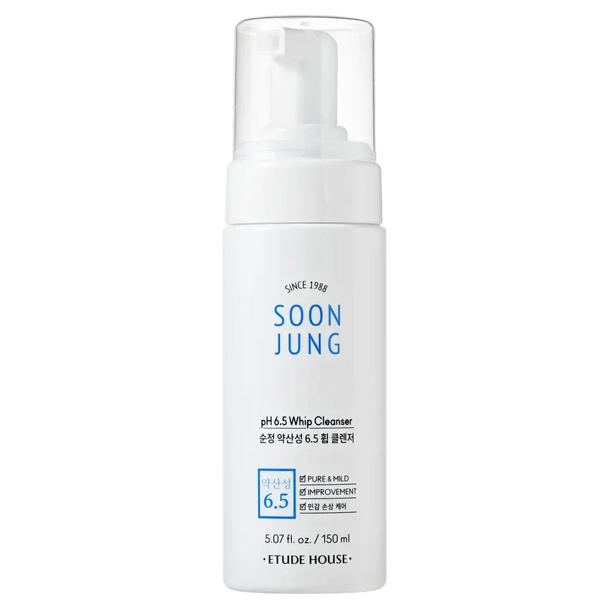 ETUDE - Soon Jung pH 6.5 Whip Cleanser (150ml)